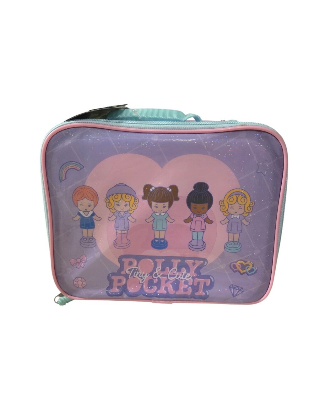 Retro Polly Pocket Insulated Lunch Bag